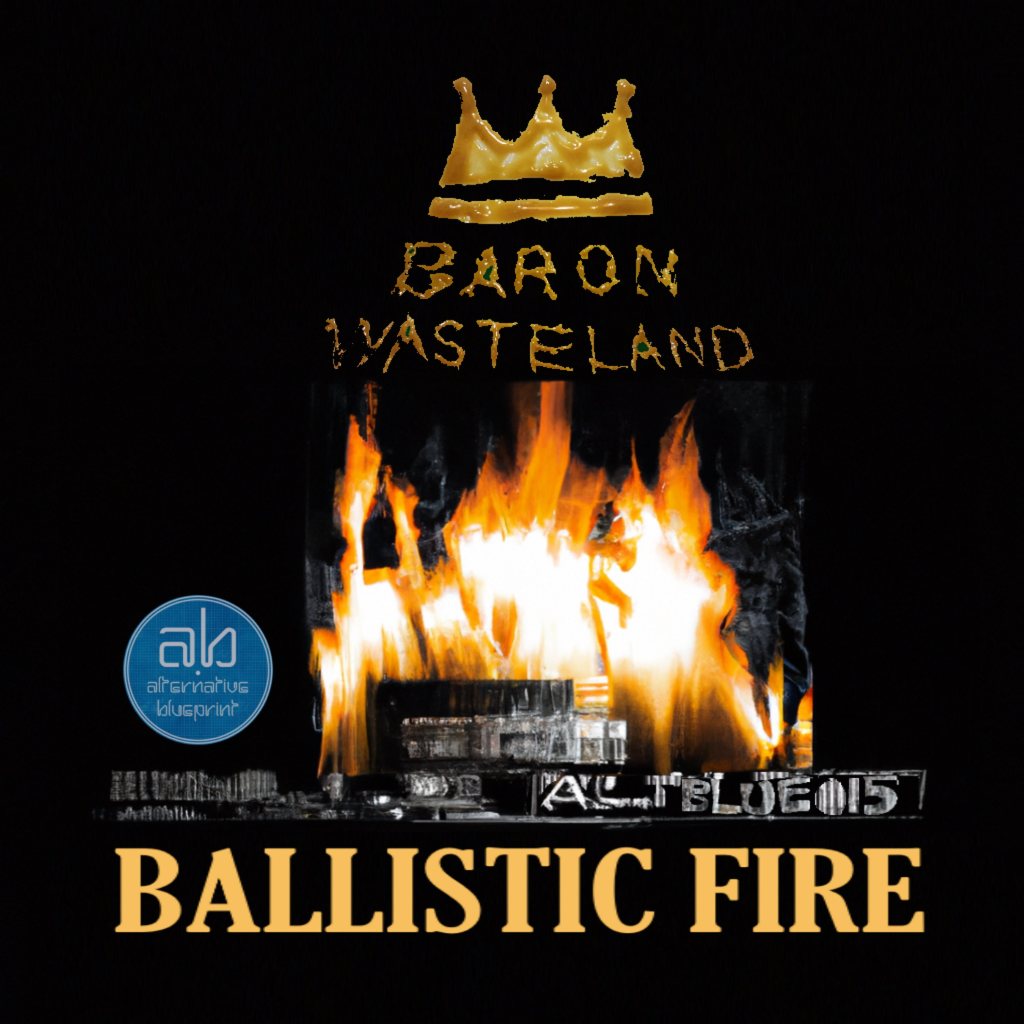 baron wasteland ballistic fire single cover art alternative blueprint